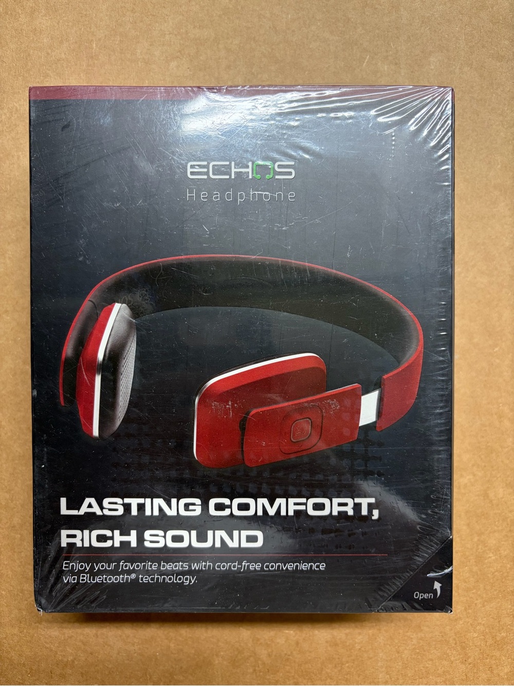 NIB Echos Wireless Headphones - Red